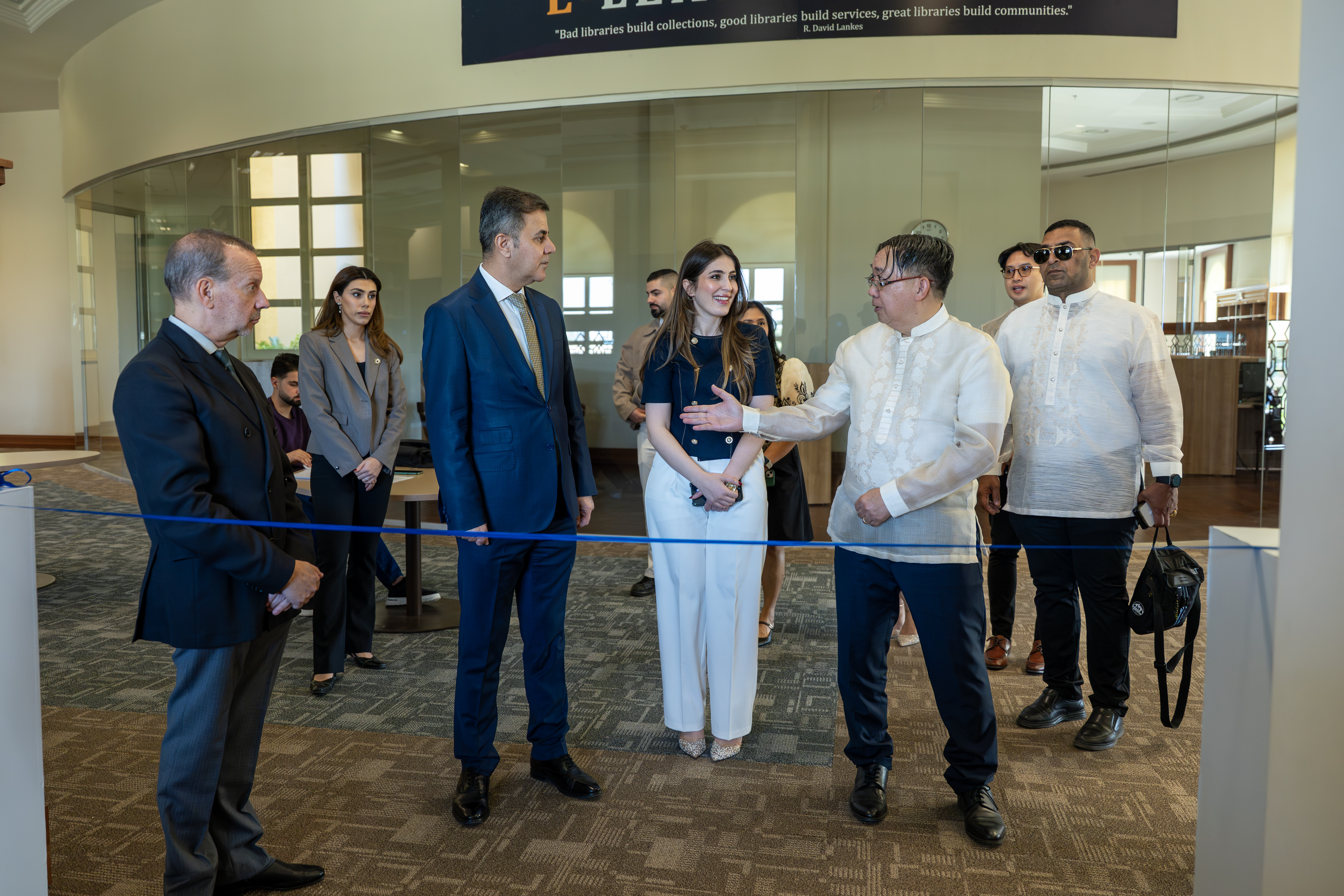 The Embassy of the Republic of the Philippines Inaugurates the Philippine Corner at the Library of the American University of Kurdistan